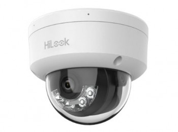 KAMERA IP DOME HILOOK IPC-D120HA-LU 2MP 2.8MM DUAL LİGHT SESLİ