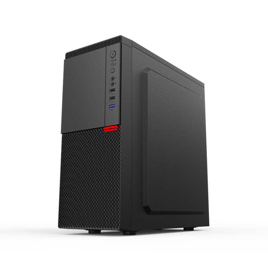 KASA 250-300W TURBOX BUSİNESS E130 SİYAH KURUMSAL BİLGİSAYAR KASASI