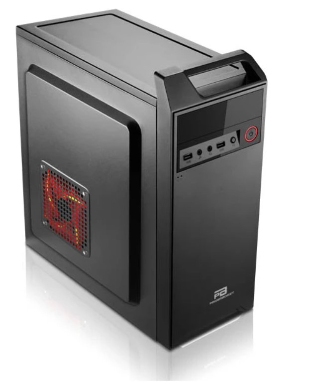 KASA 300W POWERBOOST VK-B003S KULPLU SHİNY PİANO SİYAH KASA