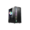 KASA 550W 80+  POWERBOOST VK-G3701B USB 3.0 ATX, ARGB FAN, MESH+STİRP SİYAH KASA