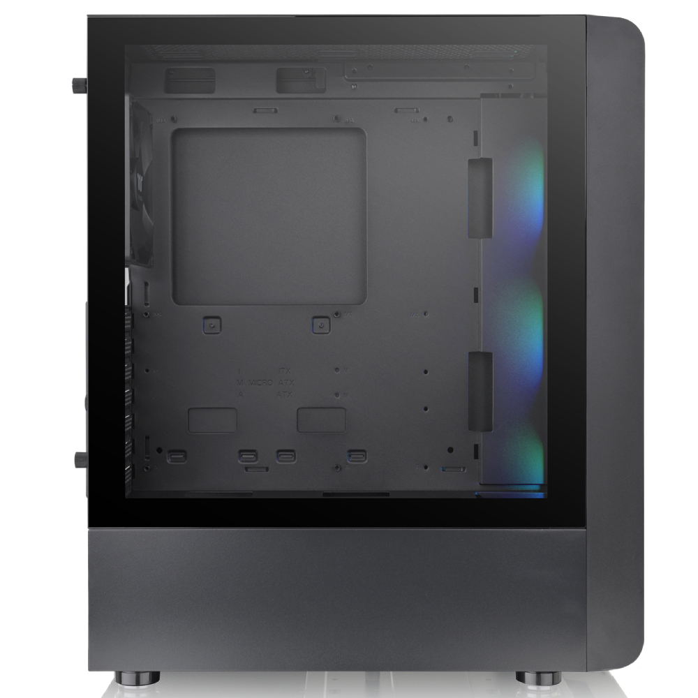 KASA 550W 80+ THERMALTAKE S200 TG ARGB 3X120MM FAN MESH ÖN PANEL, TEMPERED GLASS PENCERELİ OYUNCU KASASI