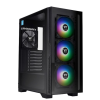 KASA 650W 80+ THERMALTAKE VERSA T25 ARGB 3X120MM FAN TEMPERED GLASS PENCERELİ OYUNCU KASASI