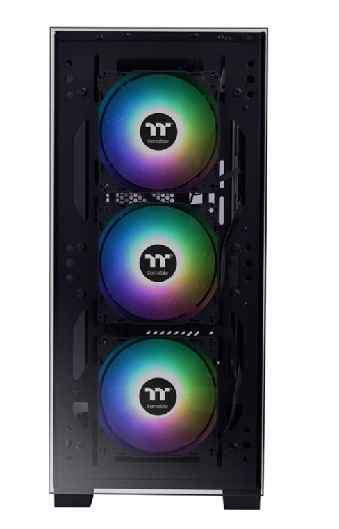 KASA 650W 80+ THERMALTAKE VERSA T25 ARGB 3X120MM FAN TEMPERED GLASS PENCERELİ OYUNCU KASASI
