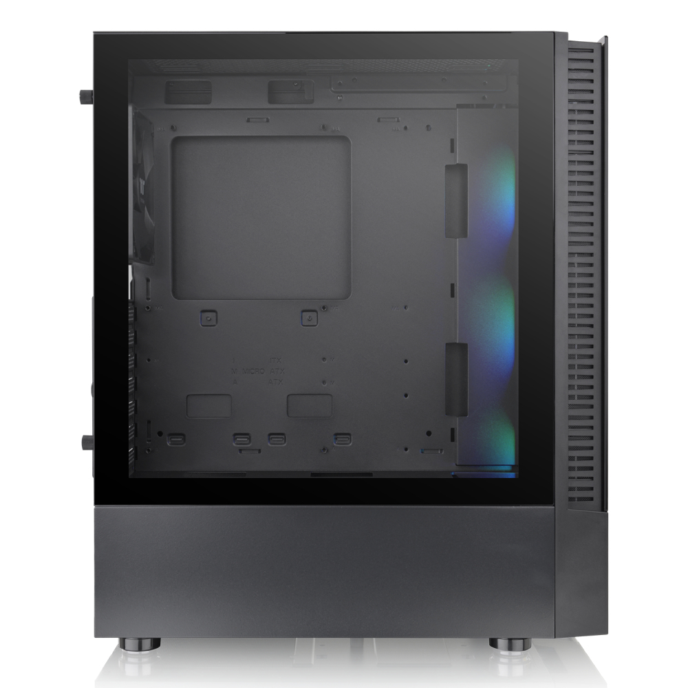 KASA 650W 80+ THERMALTAKE VİEW 200 TG ARGB 3X120MM FAN TEMPERED GLASS PENCERELİ OYUNCU KASASI