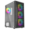 KASA GAMEBOOSTER GB-G2616B USB3.0 MESH PANEL SİYAH KASA (PSU YOK)