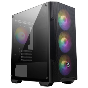 KASA MSI MAG FORGE M100A 4X120MM ARGB MATX GAMING KASA (POWER YOK)