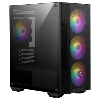 KASA MSI MAG FORGE M100A 4X120MM ARGB MATX GAMING KASA (POWER YOK)