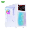 KASA POWERBOOST PB-P4367BW USB 3.0, ATX LCD MESH PANEL ARGB FAN, BEYAZ KASA (PSU YOK)
