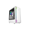 KASA POWERBOOST VK-G3701W USB 3.0 ATX, ARGB FAN, MESH+STİRP BEYAZ KASA (PSU YOK)