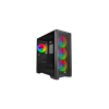 KASA POWERBOOST VK-G4306S USB 3.0 MESH ARGB RİNG FANLI GAMİNG KASA (PSU YOK)