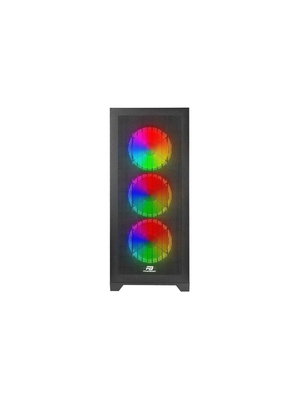 KASA POWERBOOST VK-G4306S USB 3.0 MESH ARGB RİNG FANLI GAMİNG KASA (PSU YOK)
