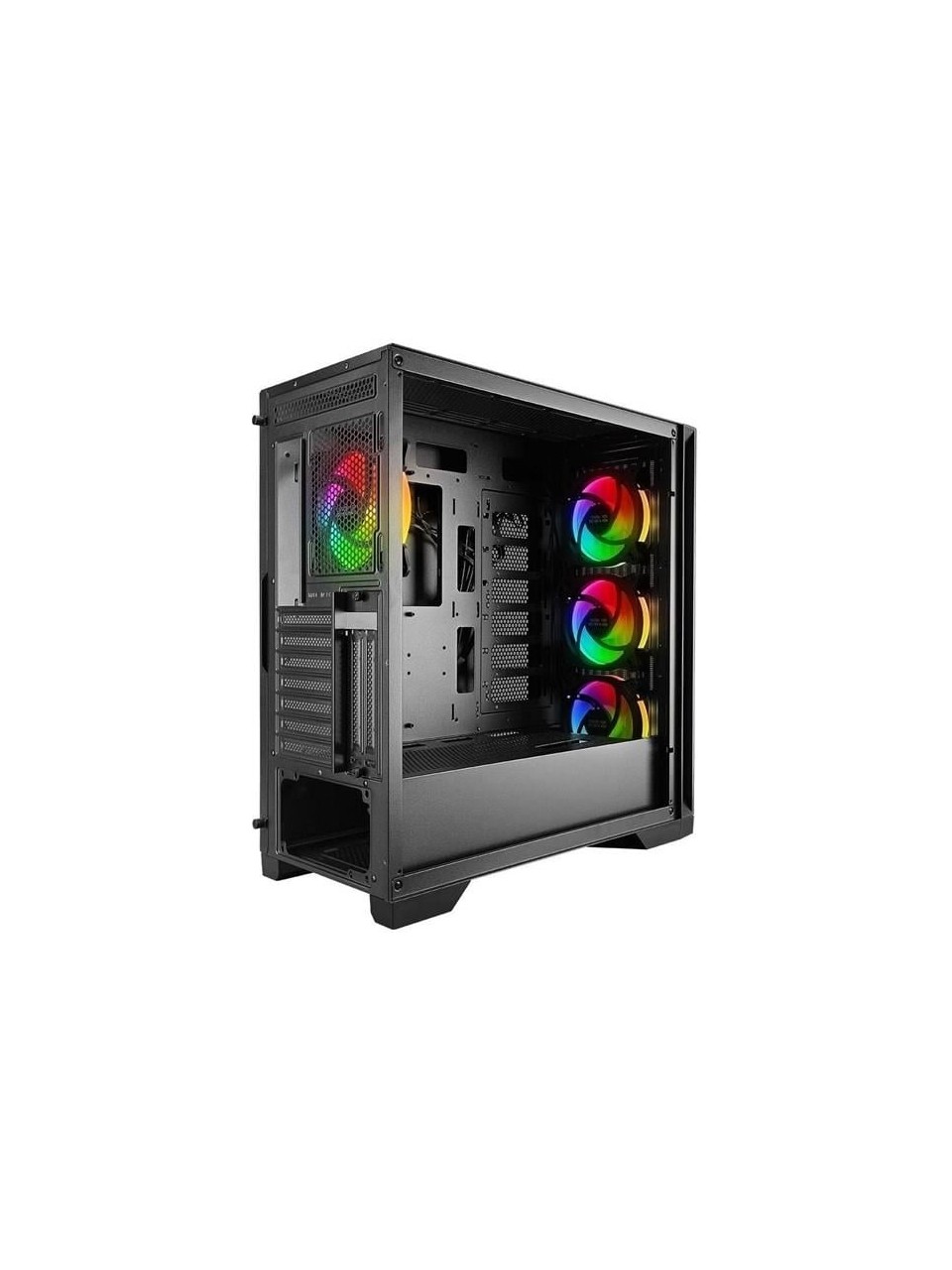KASA POWERBOOST VK-G4306S USB 3.0 MESH ARGB RİNG FANLI GAMİNG KASA (PSU YOK)