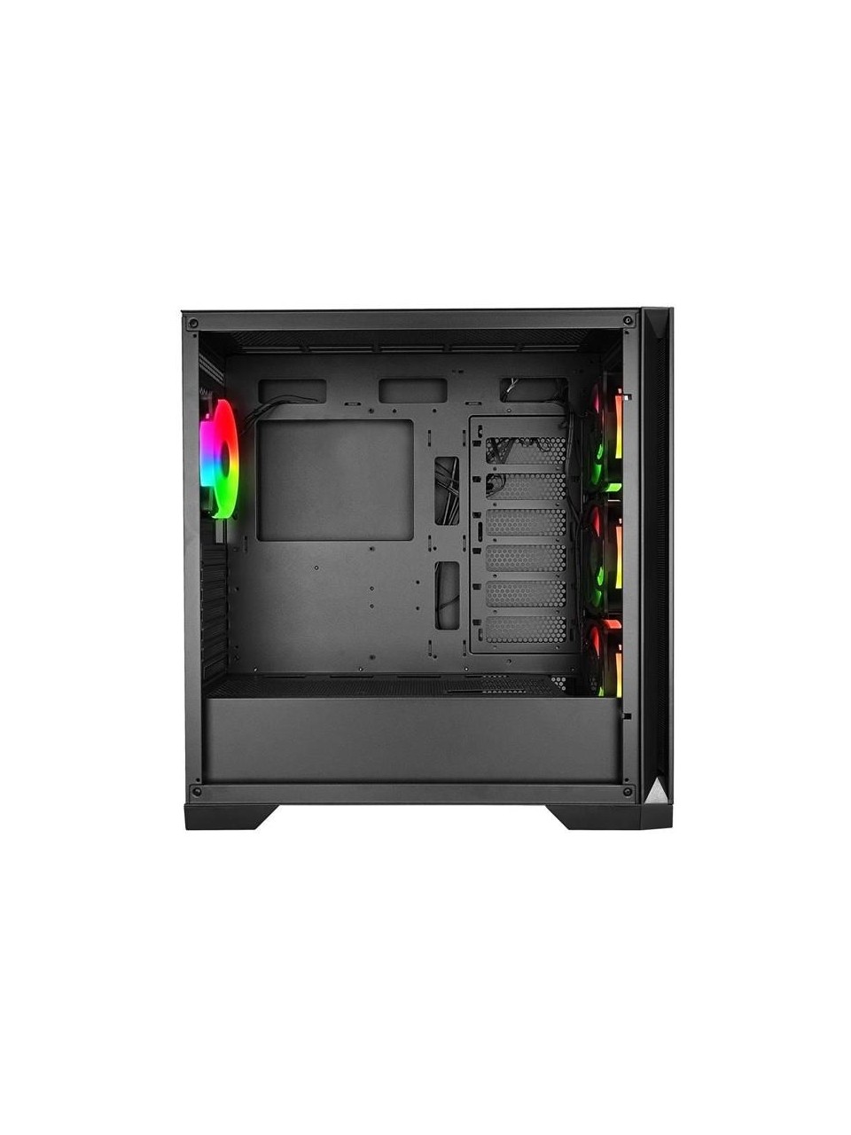 KASA POWERBOOST VK-G4306S USB 3.0 MESH ARGB RİNG FANLI GAMİNG KASA (PSU YOK)
