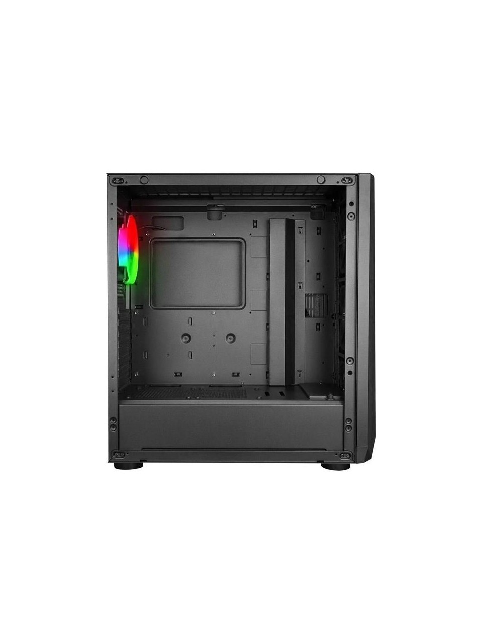 KASA POWERBOOST VK-W001B USB 3.0 MESH ARGB RİNG FANLI GAMİNG KASA (PSU YOK)