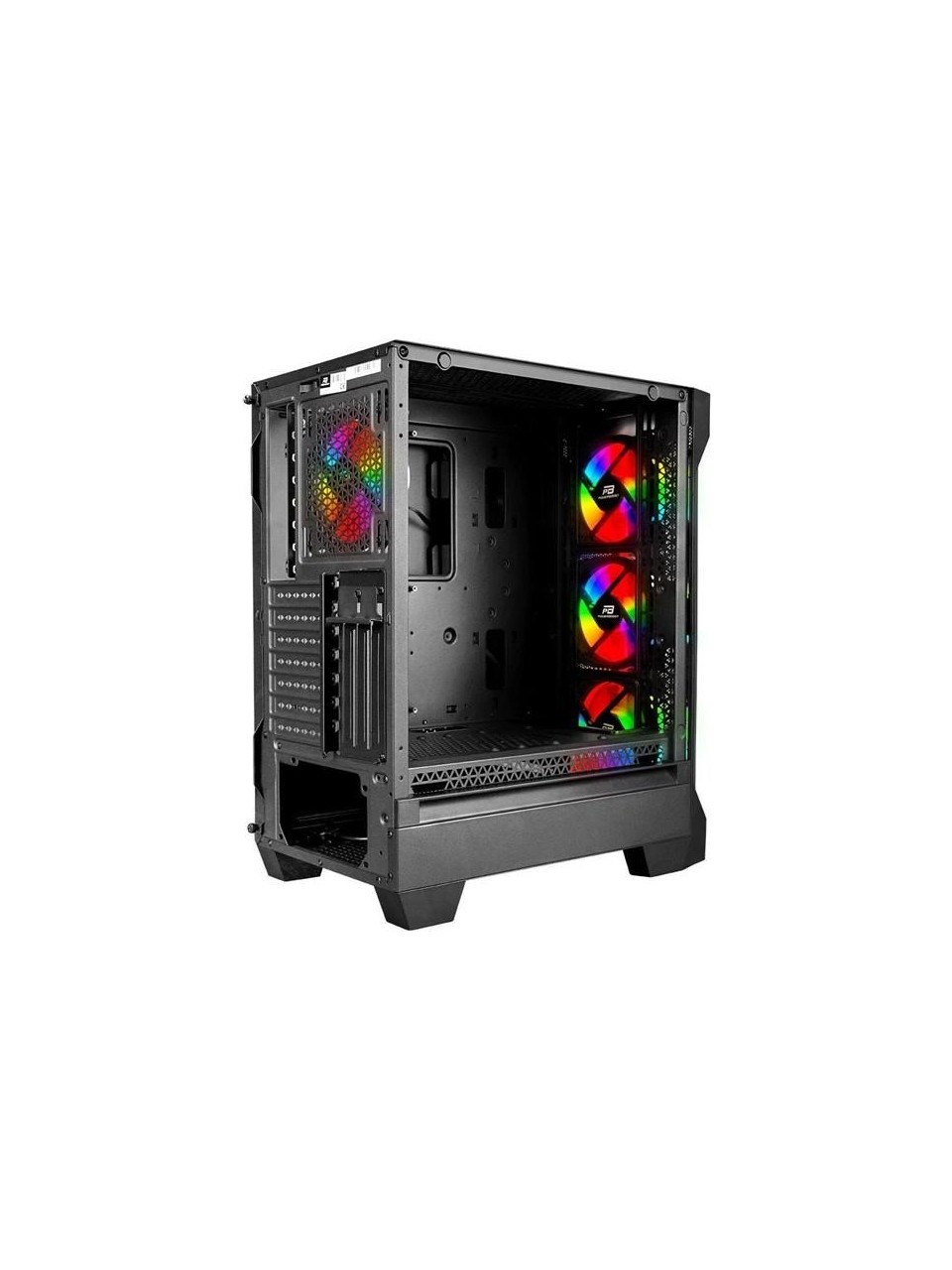 KASA POWERBOOST VK-Z002B USB 3.0 MESH ARGB RİNG FANLI GAMİNG KASA (PSU YOK)
