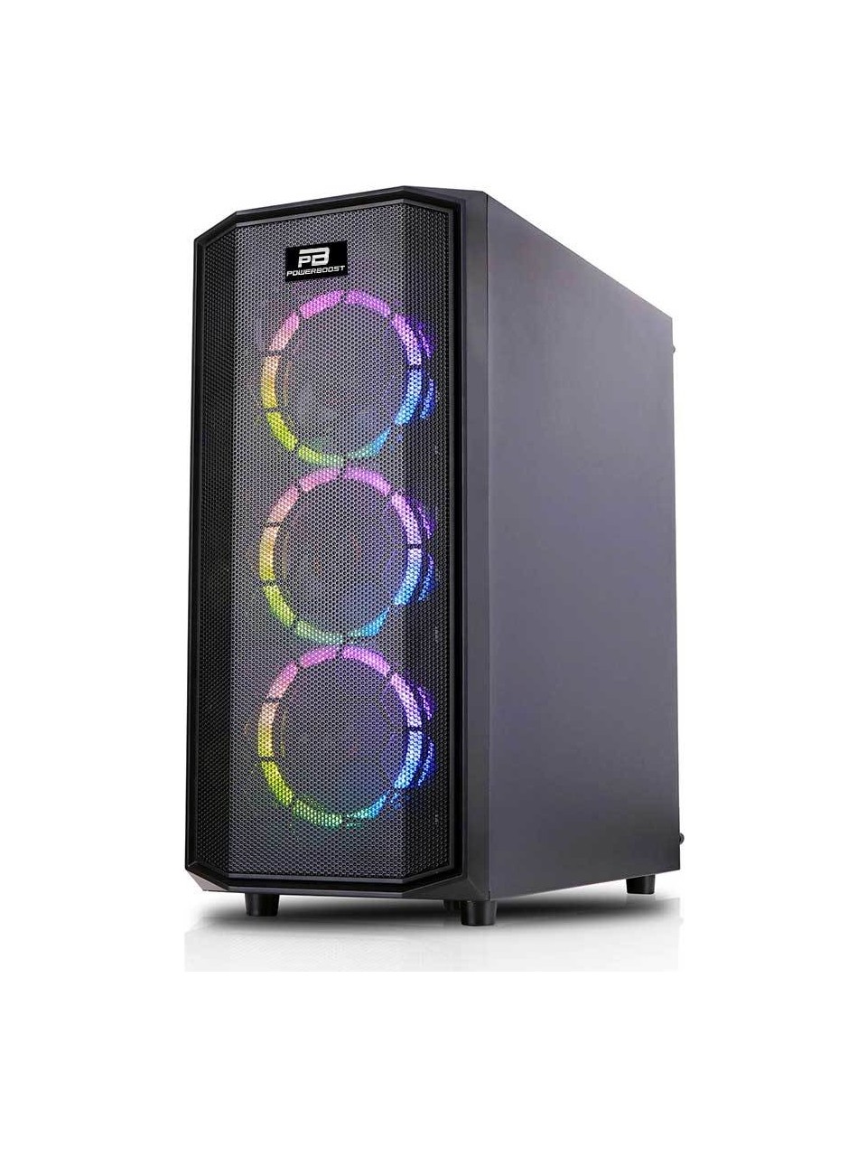 KASA POWERBOOST X58RGB USB 3.0 MESH 4XRGB FANLI KASA (PSU YOK)