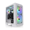 KASA THERMALTAKE VİEW 300MX TG BEYAZ 2X200MM, 1X120 ARGB FANLI, MESH + TG PANELLİ MİDTOWER OYUNCU KASASI