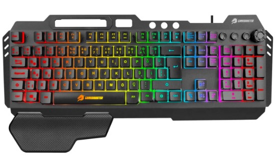 KLAVYE GAMEBOOSTER G25K SHOCK RGB MEMBRAN OYUN KLAVYESİ