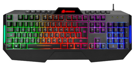 KLAVYE GAMEBOOSTER G59K FRONTİER RAİNBOW AYDINLATMALI MEMBRANE OYUN KLAVYESİ