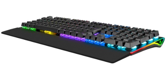 KLAVYE GAMEBOOSTER G908 BOLT RAİNBOW AYDINLATMALI BLUE SWİTCH MEKANİK BİLEKLİKLİ OYUN KLAVYESİ