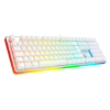 KLAVYE GAMEBOOSTER G918 FİRE STORM RGB RED SWİTCH MEKANİK BEYAZ OYUN KLAVYESİ
