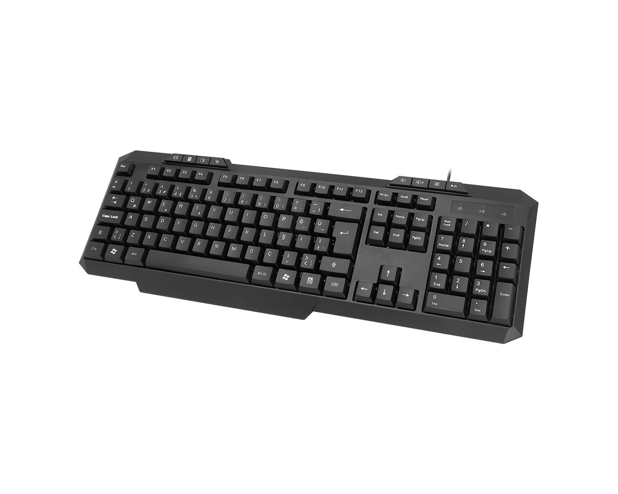KLAVYE KABLOLU FRİSBY FK-4816QU MULTİMEDYA Q TÜRKÇE