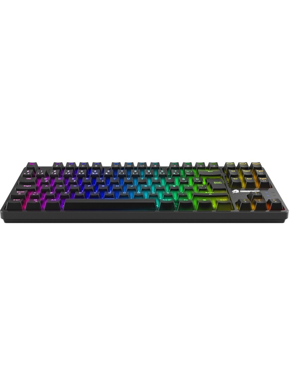 KLAVYE KABLOLU GAMING GAMEBOOSTER G23B ENİGMA TKL RAİNBOW AYDINLATMALI RED SWİTCH MEKANİK SİYAH OYUN KLAVYESİ