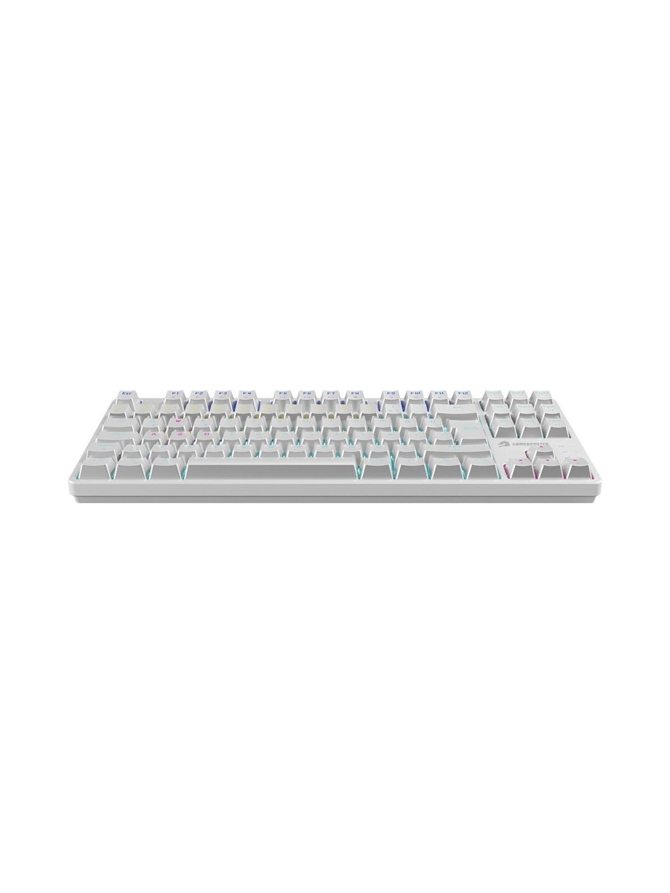KLAVYE KABLOLU GAMING GAMEBOOSTER G23W ENİGMA TKL RAİNBOW AYDINLATMALI RED SWİTCH MEKANİK BEYAZ OYUN KLAVYESİ