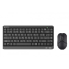 KLAVYE SET A4 TECH FG1112 2.4 Q FN-MM MİNİ KLAVYE+MOUSE SET SİYAH