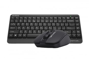 KLAVYE SET A4 TECH FG1112 2.4 Q FN-MM MİNİ KLAVYE+MOUSE SET SİYAH