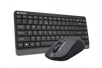KLAVYE SET A4 TECH FG1112 2.4 Q FN-MM MİNİ KLAVYE+MOUSE SET SİYAH