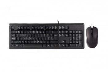 KLAVYE SET A4 TECH KR-9276 Q USB STANDART KLAVYE+OPTİK MOUSE