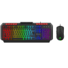 KLAVYE SET GAMEBOOSTER KM-11B KNİGHT SİYAH KLAVYE MOUSE SET