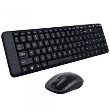KLAVYE SET LOGITECH MK220 KABLOSUZ SET MM Q TR USB SİYAH 920-003163