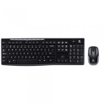 KLAVYE SET LOGITECH MK270 KABLOSUZ SET USB SİYAH 920-004525