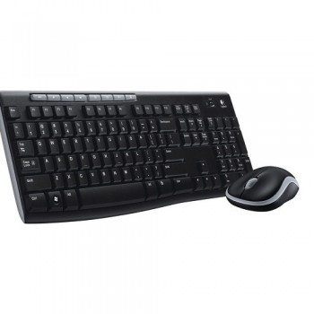 KLAVYE SET LOGITECH MK270 KABLOSUZ SET USB SİYAH 920-004525