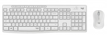 KLAVYE SET LOGITECH MK295 KABLOSUZ SET SESSİZ USB BEYAZ 920-010089
