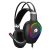 KULAKLIK GAMEBOOSTER H05 ZEN RAİNBOW LED 7.1 TİTREŞİMLİ SİYAH OYUNCU KULAKLIĞI