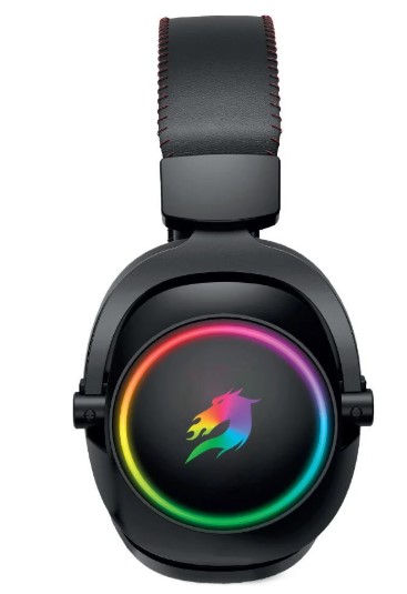 KULAKLIK GAMEBOOSTER WBH44  RGB WİRELESS 2.4G+BT SİYAH OYUNCU KULAKLIĞI