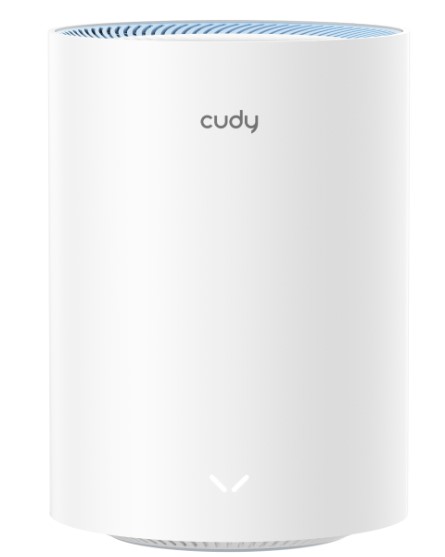 MENZİL GENİŞLETİCİ CUDY M1200 1-PACK AC1200MBPS 2.4GHZ/5GHZ AP/RE/WISP MU-MIMO KABLOSUZ TEKLİ MESH Wİ-Fİ SİSTEMİ