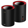 MENZİL GENİŞLETİCİ CUDY M3000 2-PACK AX3000MBPS 2.4GHZ/5GHZ AP/RE/WISP 2.5GE MU-MIMO KABLOSUZ 2'Lİ MESH Wİ-Fİ 6 SİSTEMİ