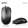 MOUSE A4 TECH OP-760 USB SİYAH V-TRACK 1000 DPI MOUSE