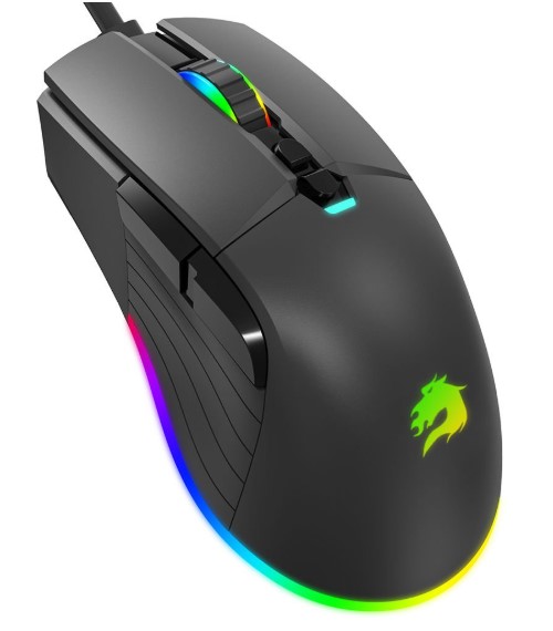 MOUSE GAMEBOOSTER M12 VİTAL RGB AYDINLATMALI SİYAH PROFESYONEL GAMİNG MOUSE