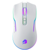 MOUSE GAMEBOOSTER M18 INFERNO 2.4GHZ KABLOSUZ RGB AYDINLATMALI BEYAZ PROFESYONEL GAMİNG MOUSE