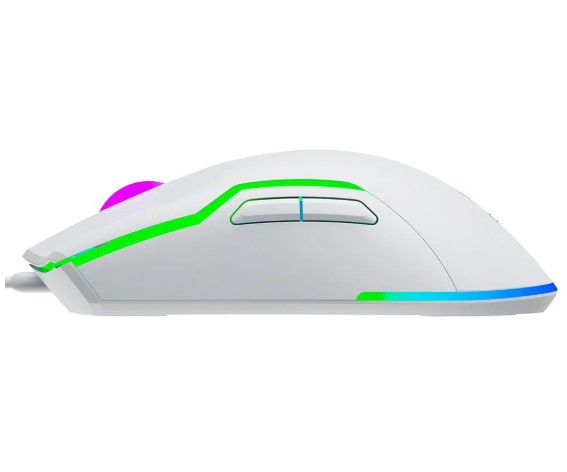MOUSE GAMEBOOSTER M18 INFERNO 2.4GHZ KABLOSUZ RGB AYDINLATMALI BEYAZ PROFESYONEL GAMİNG MOUSE