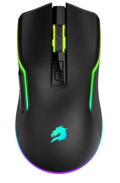 MOUSE GAMEBOOSTER M18 INFERNO 2.4GHZ KABLOSUZ RGB AYDINLATMALI SİYAH PROFESYONEL GAMİNG MOUSE