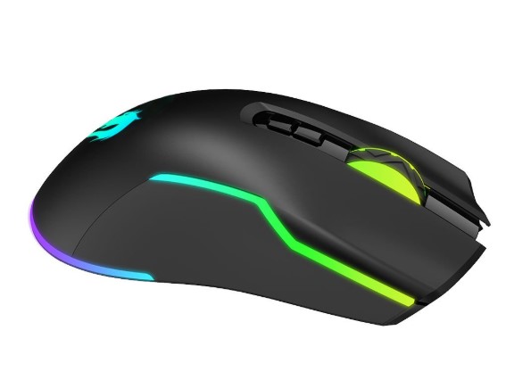 MOUSE GAMEBOOSTER M18 INFERNO 2.4GHZ KABLOSUZ RGB AYDINLATMALI SİYAH PROFESYONEL GAMİNG MOUSE