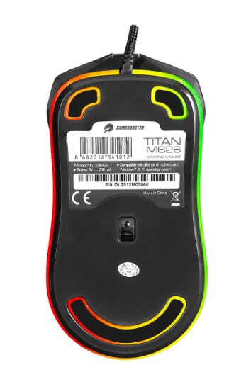 MOUSE GAMEBOOSTER M626 TİTAN RGB AYDINLATMALI PROFESYONEL OYUNCU MOUSE
