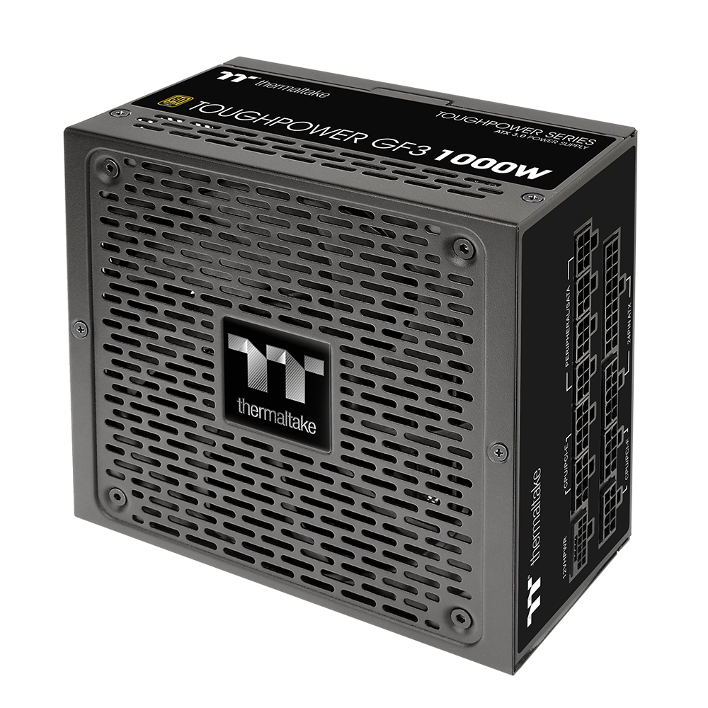 POWER SUPPLY 1000W 80+ GOLD THERMALTAKE TOUGHPOWER GF3 PCIE GEN 5.0, ATX 3.0, FULL MODÜLER 14CM FANLI PSU