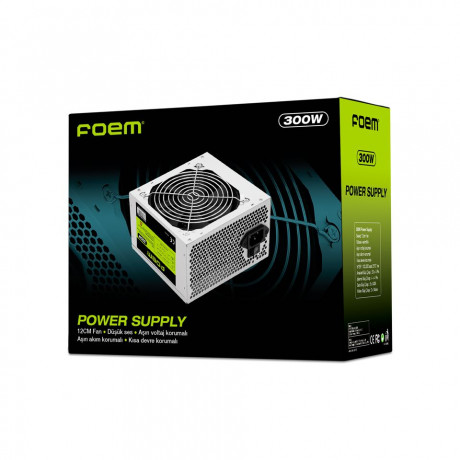 POWER SUPPLY 300W FRISBY FPS-G30F12 FOEM